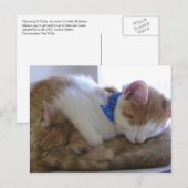 Carte Postale Faire-part Flemming et Finley (Devant / Derrière)