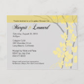 Carte Postale Faire-part Fleur de Cerisier Bella Save the Date (Dos)