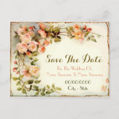 Carte Postale Faire-part Fleur mignonne, rose (Devant)