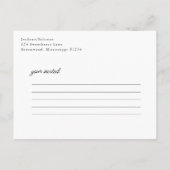 Carte Postale Faire-part Fleurs d'Orange Gerber en Pot Mason Save the Date (Dos)