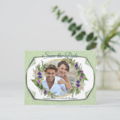 Carte Postale Faire-part Fleurs du printemps mi-été (Debout devant)