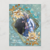 Carte Postale Faire-part Flores florales du printemps et de l'été (Devant)