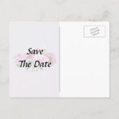 Carte Postale Faire-part Fournitures de mariage Roses Miniatures Roses (Dos)