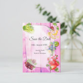 Carte Postale Faire-part Fruits tropicaux salants (Debout devant)