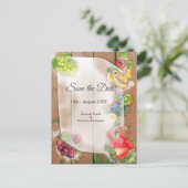 Carte Postale Faire-part Fruits tropicaux salants (Debout devant)