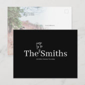 Carte Postale Faire-part Fun Bientôt Mariage Enregistrer la date (Devant / Derrière)