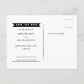 Carte Postale Faire-part Funny Free Drinks Mariage Photo Enregistrer la dat (Dos)