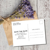 Carte Postale Faire-part Funny Free Photo Wedding Enregistrer la date