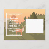 Carte Postale Faire-part Funny "How Old" Whitetail Buck Baby (Dos)