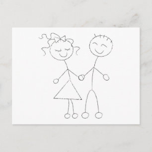 Carte Postale Faire-part Funny Save The Date Card