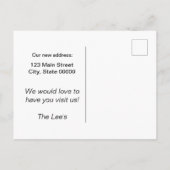 Carte Postale Faire-part FUNNY Seagull  (Dos)