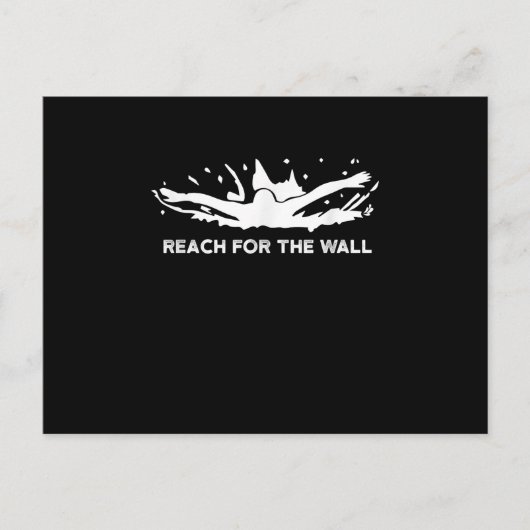 Carte Postale Faire-part Funny Swimming Gift Swimmer Sport Swimmer Team (Devant)