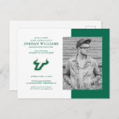 Carte Postale Faire-part Futur diplômé de l'USF (Devant / Derrière)