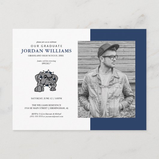 Carte Postale Faire-part Futur diplômé de SWOSU (Devant)