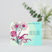 Carte Postale Faire-part Gagnant du prix Save The Date (Debout devant)