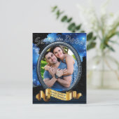 Carte Postale Faire-part Galaxy Portal Enregistrer la date (Debout devant)