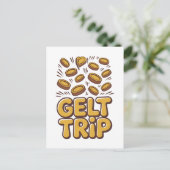 Carte Postale Faire-part Gelt Trip Funny Hanoukka juif juif juif juif cultu (Debout devant)