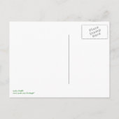 Carte Postale Faire-part Girafe Chanceuse (Dos)