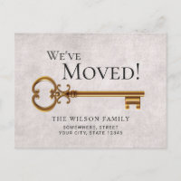 Gold Skeleton Key Nouvelle adresse Moving Faire-pa