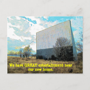 Carte Postale Faire-part Grand Divertissement à proximité - Drôle changemen