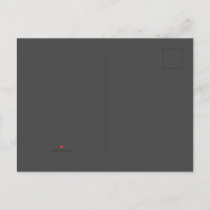 Carte Postale Faire-part Gris foncé #434343, Gris frisé