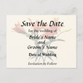 Carte Postale Faire-part Groupe de lys orange (Devant)