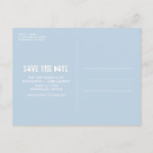Carte Postale Faire-part Hawaii Beach Wedding Save the Dates (Dos)