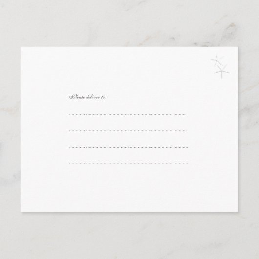 Carte Postale Faire-part Hawaiian Plumeria Flowers Enregistrer la date Cart (Dos)