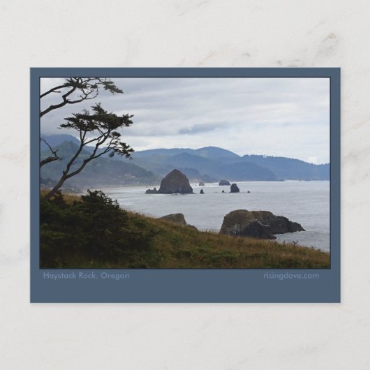 Carte Postale Faire-part Haystack Rock, Oregon (Devant)