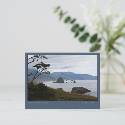 Carte Postale Faire-part Haystack Rock, Oregon (Debout devant)