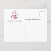 Carte Postale Faire-part Ho Ho Ho Annonce de nouvelle maison (Dos)