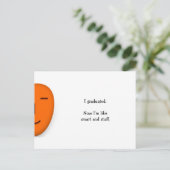 Carte Postale Faire-part I Gradué Smart Grad Funny Graduation Day Citation (Debout devant)