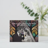 Carte Postale Faire-part Idées de mariage et Cadeaux (Debout devant)