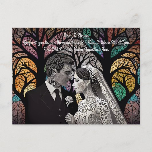 Carte Postale Faire-part Idées et cadeaux de mariage (Devant)