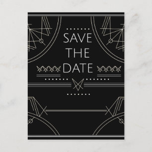 Carte Postale Faire-part illuminati enregistrer la date