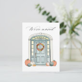 Carte Postale Faire-part Illustration majestueuse de la porte coloniale Aut (Debout devant)