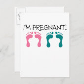 Carte Postale Faire-part IM PREGNANT.png (Devant / Derrière)