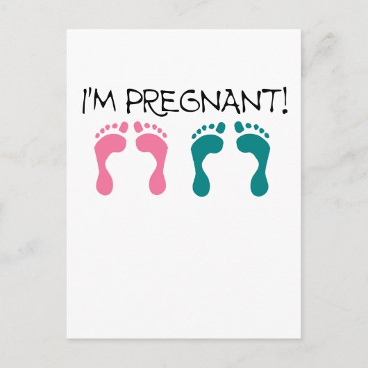 Carte Postale Faire-part IM PREGNANT.png (Devant)
