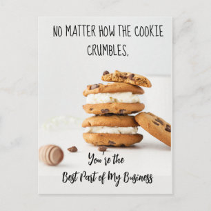 Carte Postale Faire-part immobilier COOKIE renvois marketing mailer Anno