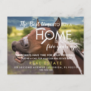 Carte Postale Faire-part Immobilier Le meilleur moment pour acheter une mai
