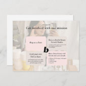 Carte Postale Faire-part Impliquez-vous ! (Devant / Derrière)