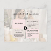 Carte Postale Faire-part Impliquez-vous ! (Devant)