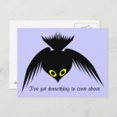 Carte postale Faire-part importante (Devant / Derrière)