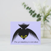 Carte postale Faire-part importante (Debout devant)