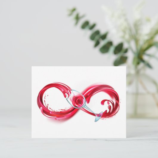 Carte Postale Faire-part Infinity (Debout devant)