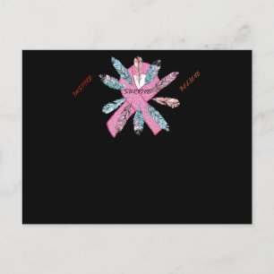 Carte Postale Faire-part Inspirer le survivant croit la sensibilisation au