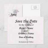 Carte Postale Faire-part Iris amoureux (Devant / Derrière)