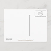 Carte Postale Faire-part J'Ai Déménagé Nouvelle Adresse Funky Stone Bricks  (Dos)