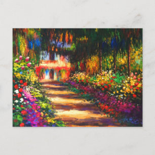 Carte Postale Faire-part Jardin de Monet à Giverny