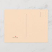 Carte Postale Faire-part Jardin de roses (Dos)